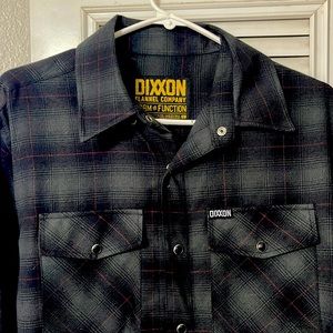 Limited edition SOLD OUT DIXXON FLANNEL! Button down!